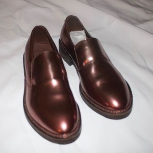 Brunello Cucinelli Bronze Leather Shoes